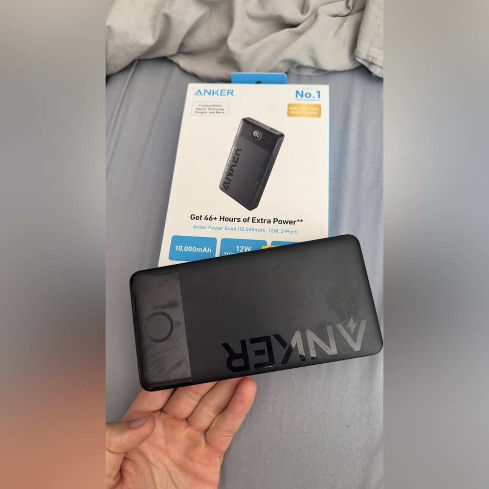 Anker Portable Powerbank Charger 10,000 mAh